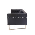 Modern Edward 3 Sofa Leather Seat